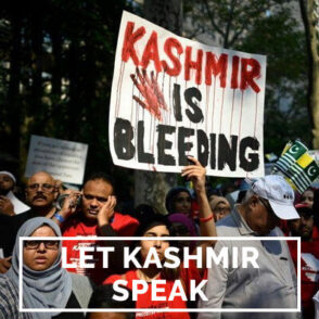 let kashmir speak